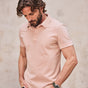 

Besticktes Poloshirt Mann Tadley Icon dusty pink | Freeman T. Porter