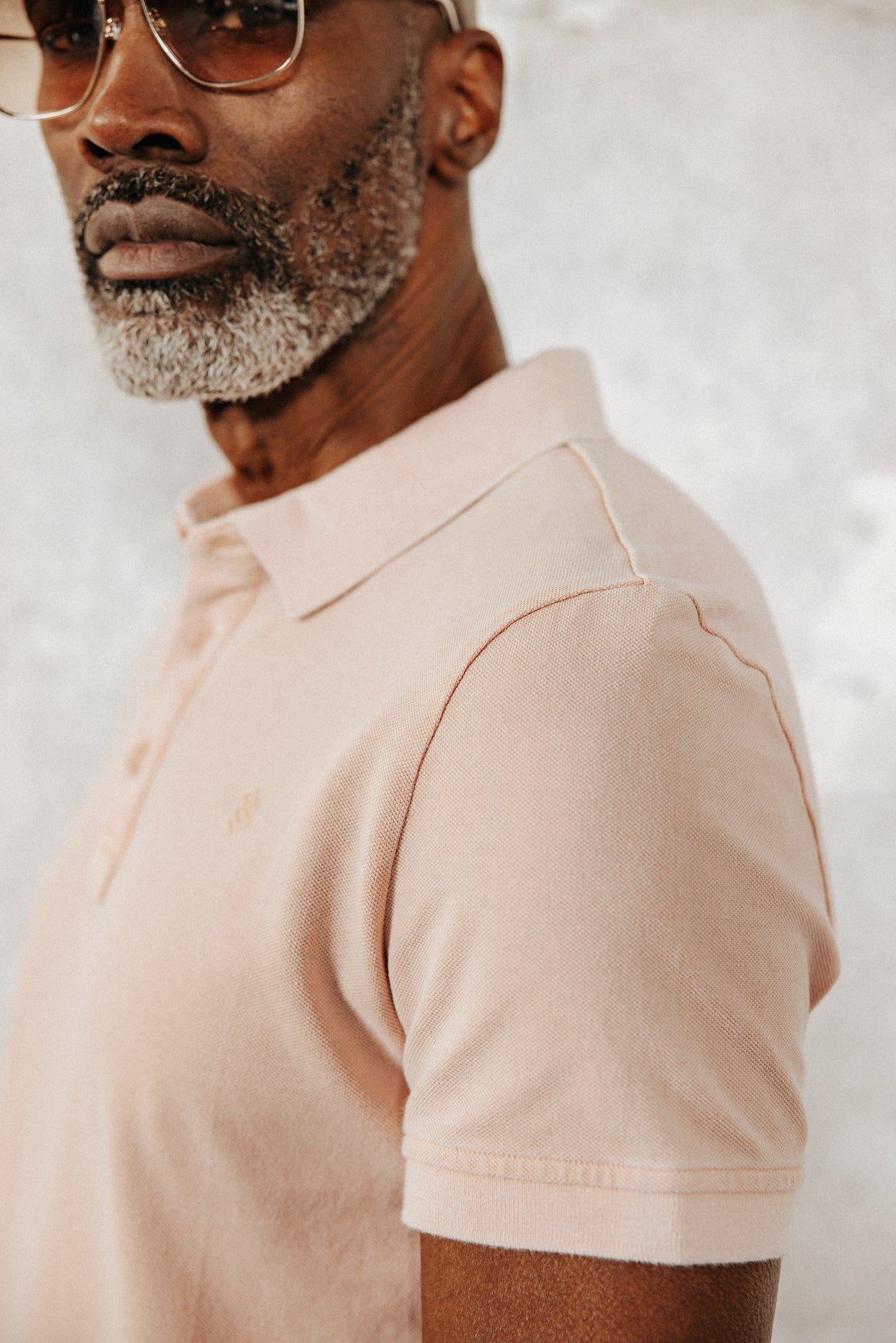 

Polo brodé Homme Tadley Icon dusty pink | Freeman T. Porter