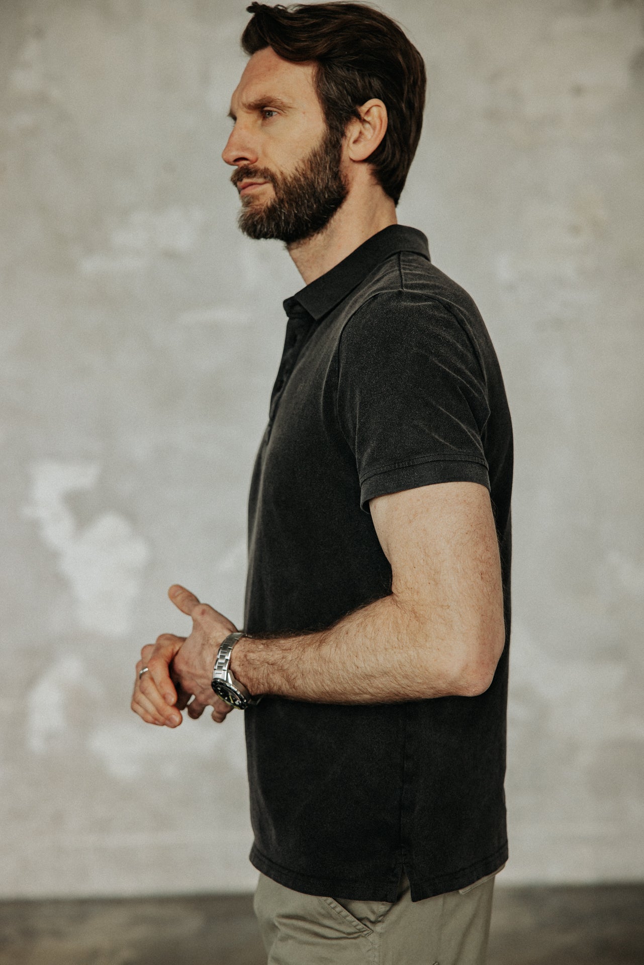 

Polo brodé Homme Tadley Icon anthra | Freeman T. Porter