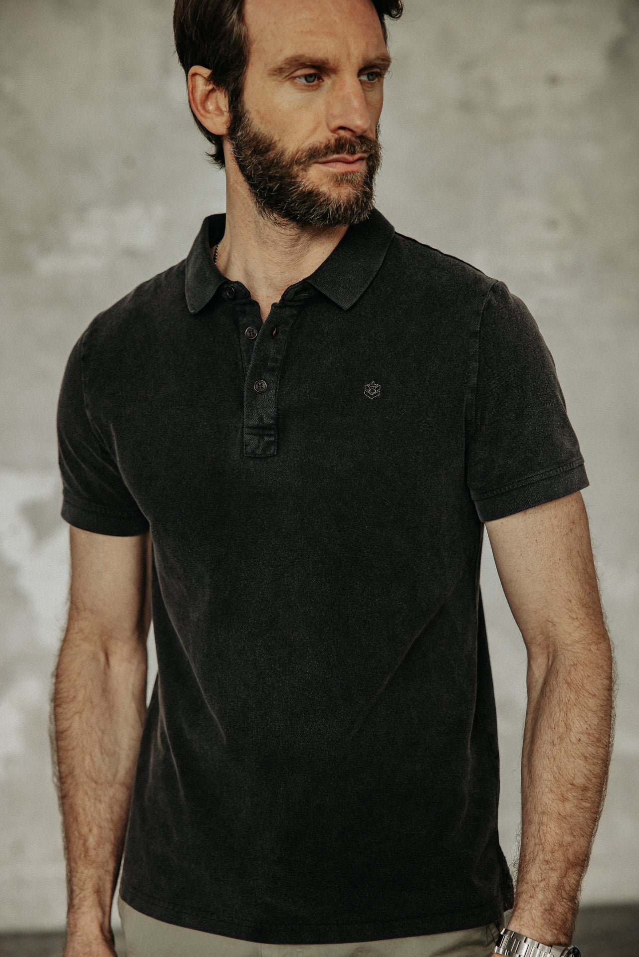 

Polo brodé Homme Tadley Icon anthra | Freeman T. Porter