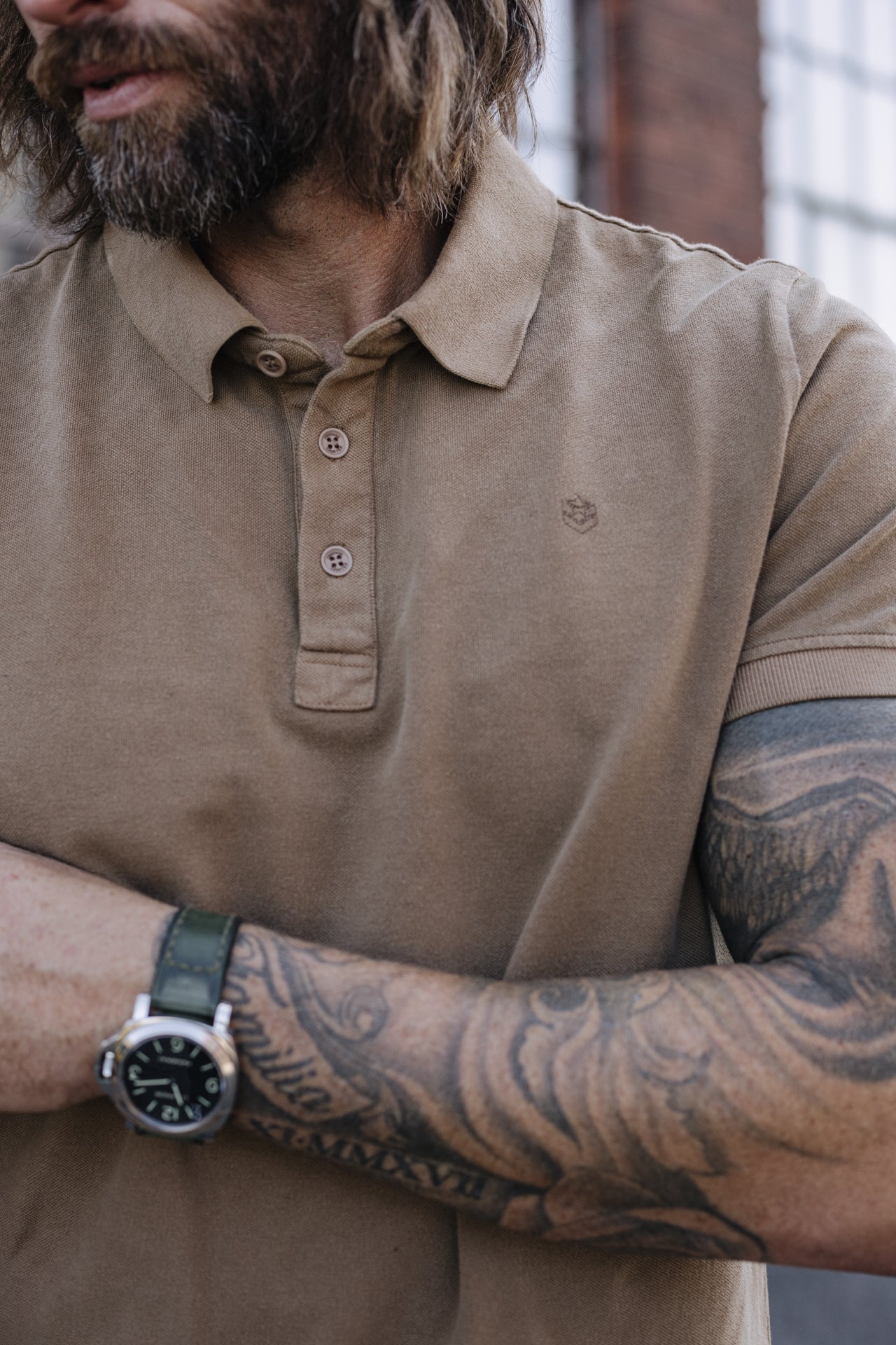 

Besticktes Poloshirt Herren Tadley Icon rubber | Freeman T. Porter