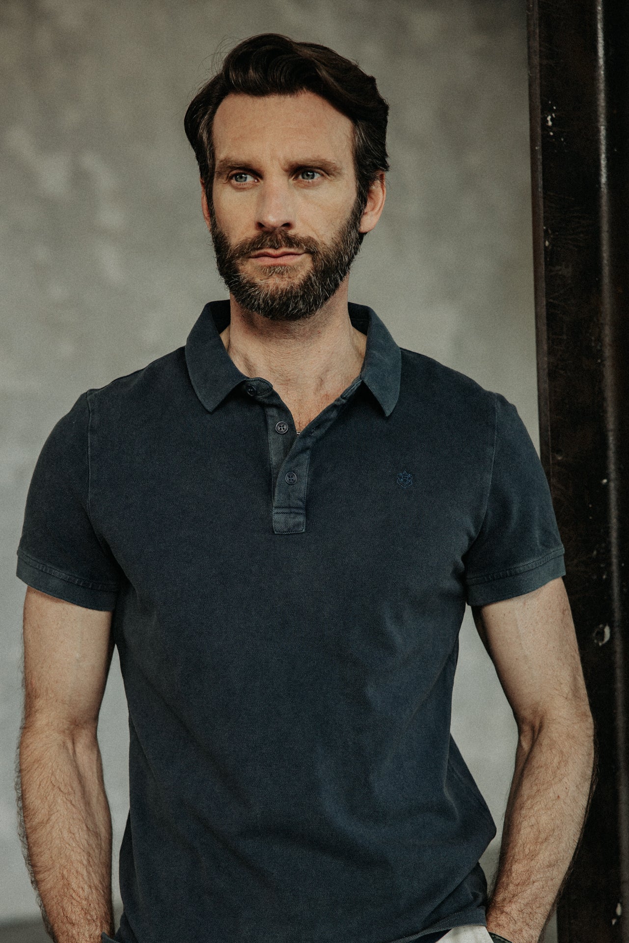   
            

Embroidered polo Men Tadley Icon peacoat | Freeman T. Porter
          