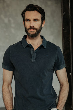 

Embroidered polo Men Tadley Icon peacoat | Freeman T. Porter