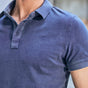 

Besticktes Poloshirt Mann Tadley Icon peacoat | Freeman T. Porter
