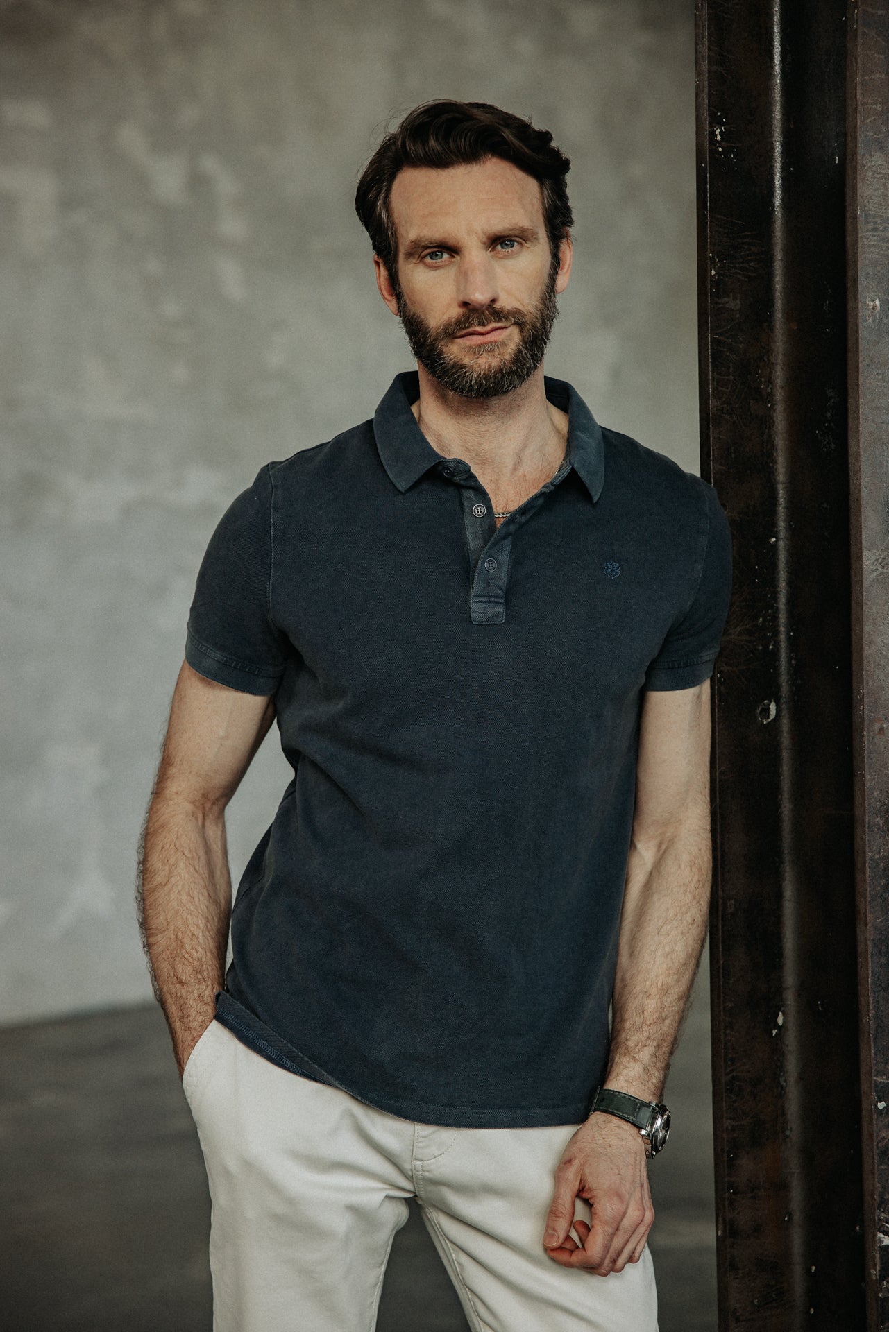 
              

Embroidered polo Men Tadley Icon peacoat | Freeman T. Porter
            