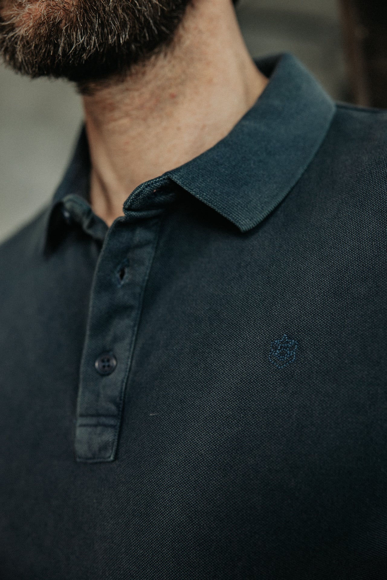 

Embroidered polo Men Tadley Icon peacoat | Freeman T. Porter