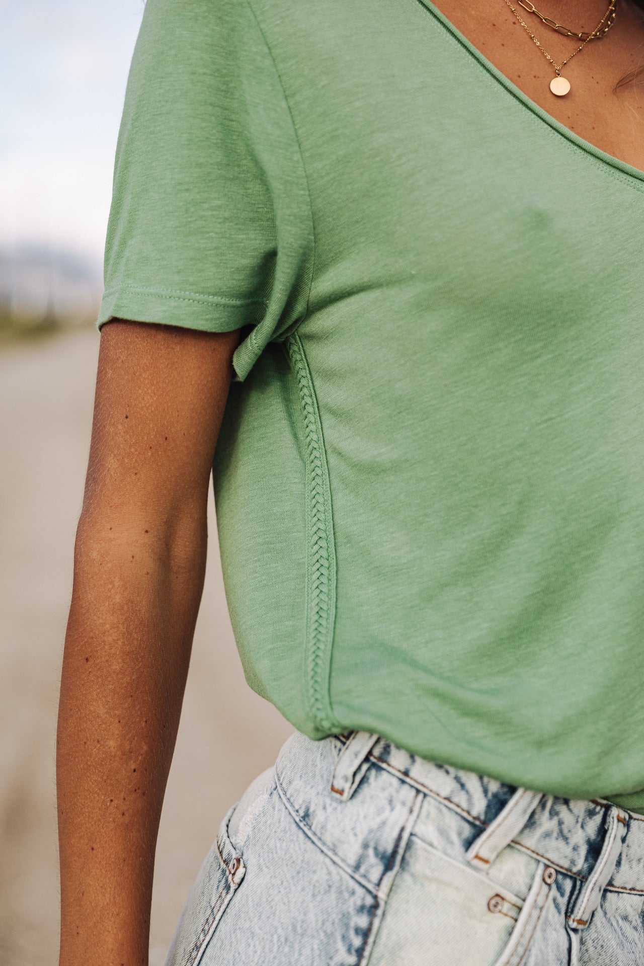 

T-Shirt manches courtes Frau Tobby Fancy loden frost | Freeman T. Porter