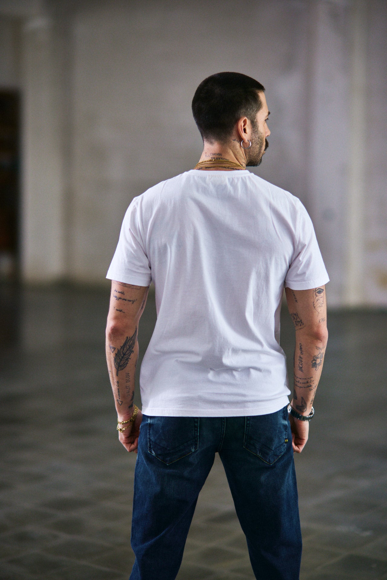 

T-Shirt col rond Hombres Ivander Desert Ride bright white | Freeman T. Porter