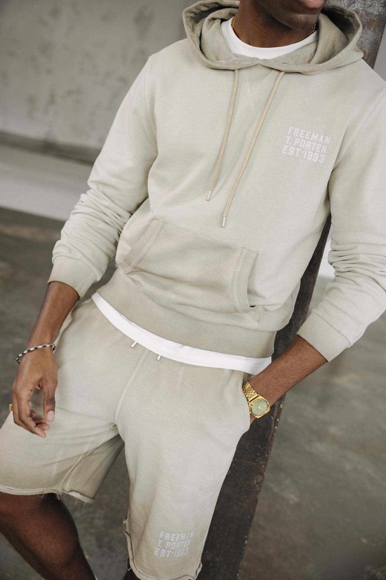 

Sweatshirt Homme Nohan Chillout overcast | Freeman T. Porter