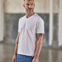 

T-shirt en jersey flammé Hombres Leandro Kansas bright white | Freeman T. Porter
