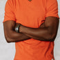 

T-shirt en jersey flammé Hombres Leandro Kansas mecca orange | Freeman T. Porter