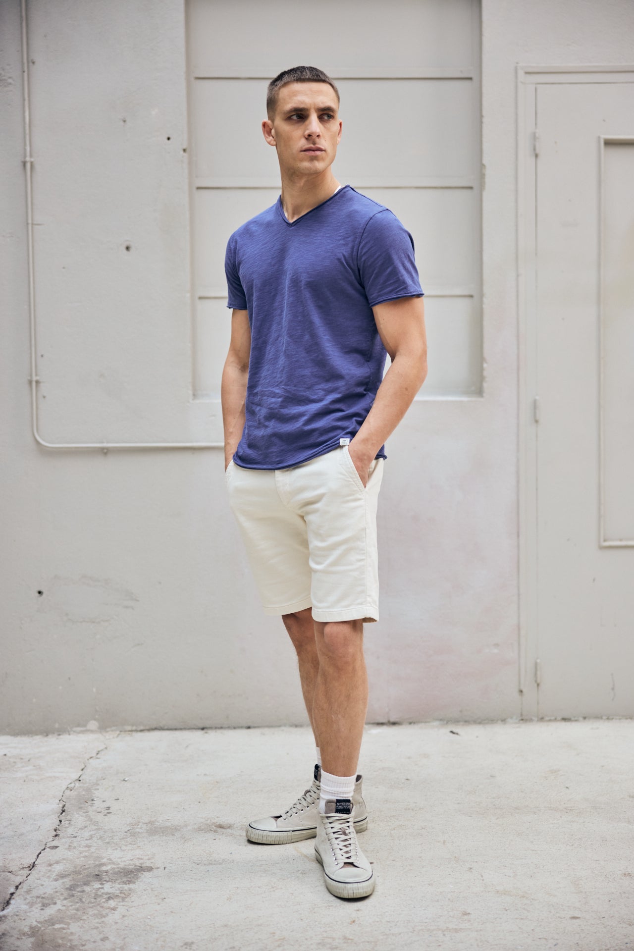 

T-shirt Homme Leandro Kansas vintage indigo | Freeman T. Porter