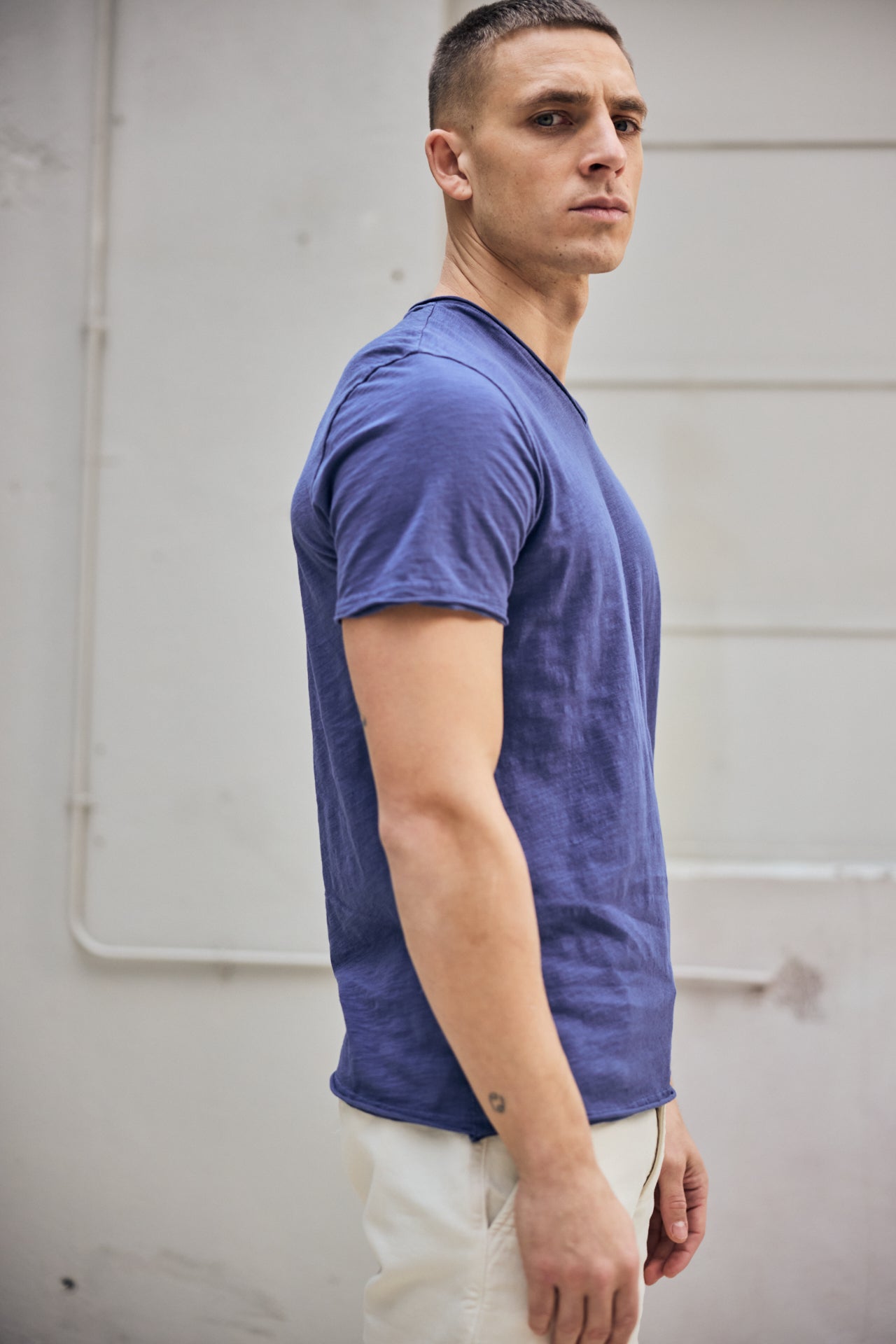 

T-shirt Homme Leandro Kansas vintage indigo | Freeman T. Porter