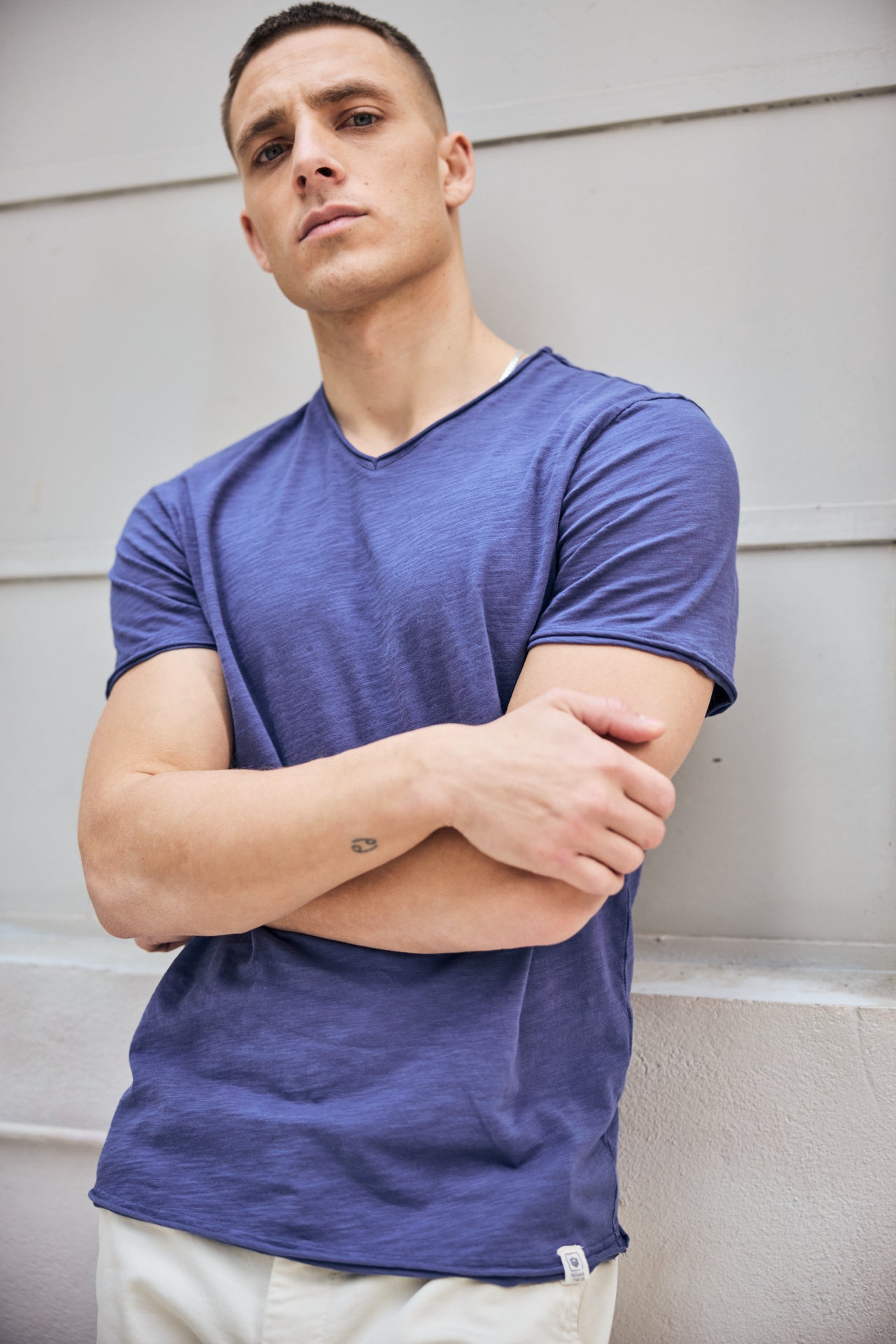 

T-shirt Homme Leandro Kansas vintage indigo | Freeman T. Porter
