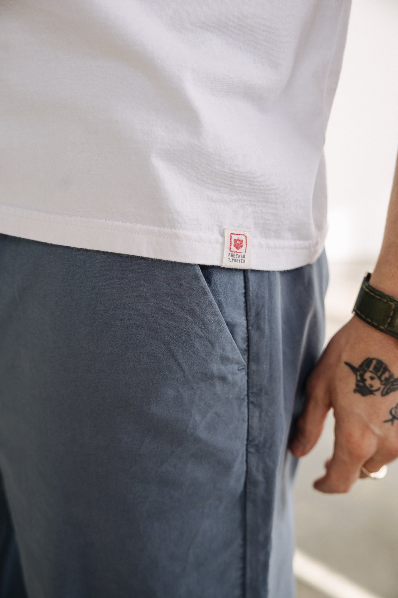 

T-shirt Homme Flavio Illinois bright white | Freeman T. Porter