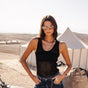 

T-shirt sans manche Woman Dali Rib black | Freeman T. Porter