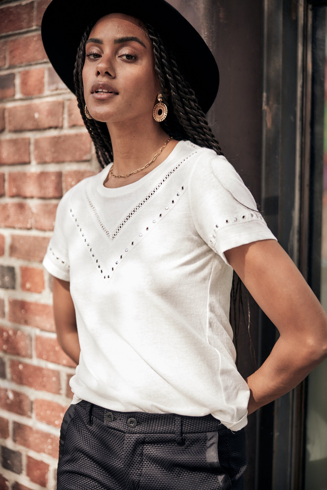 

T-Shirt manches courtes Woman Teddie white | Freeman T. Porter
