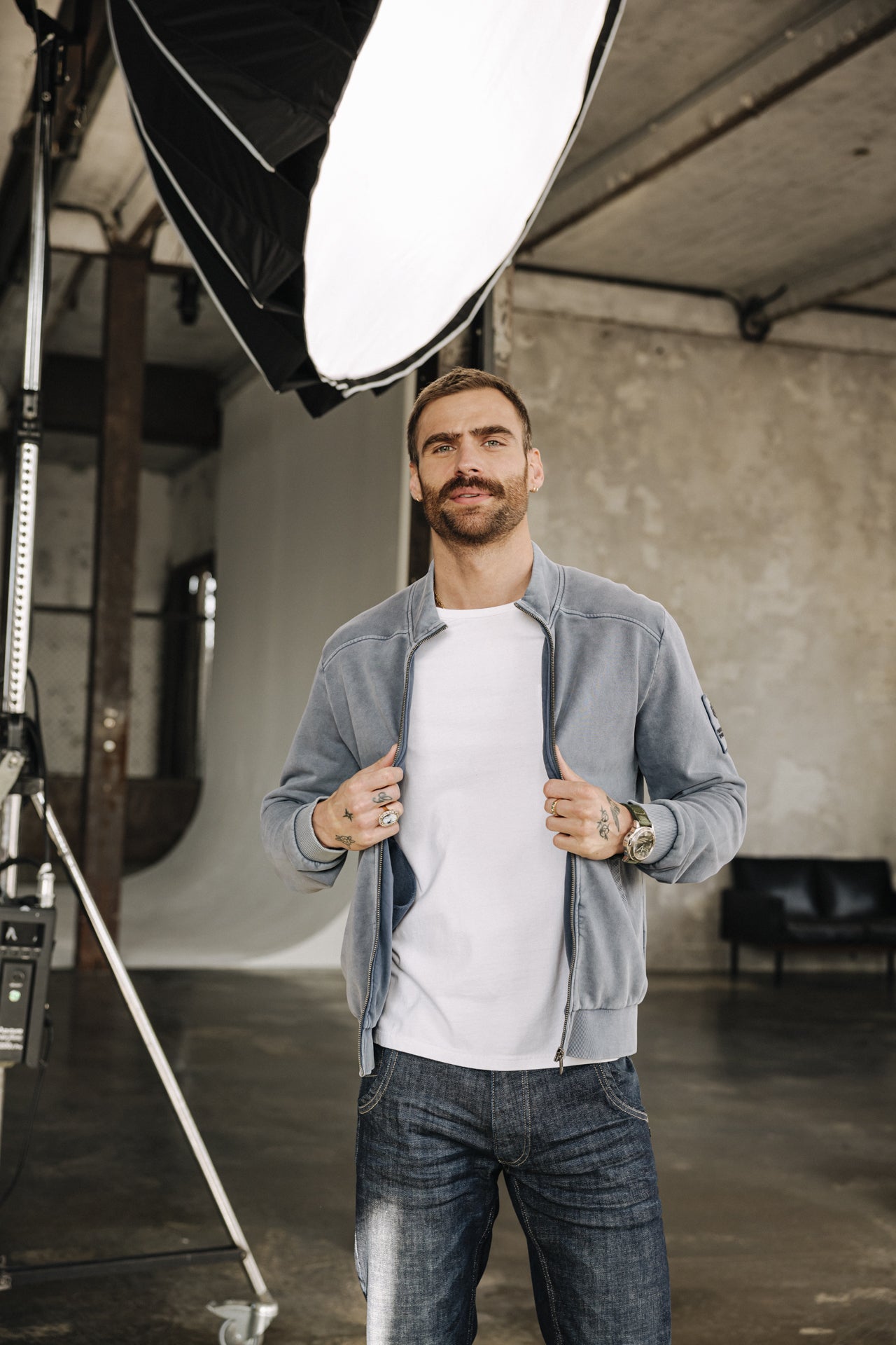 

Gilet zippé Homme Sully Snug vintage indigo | Freeman T. Porter