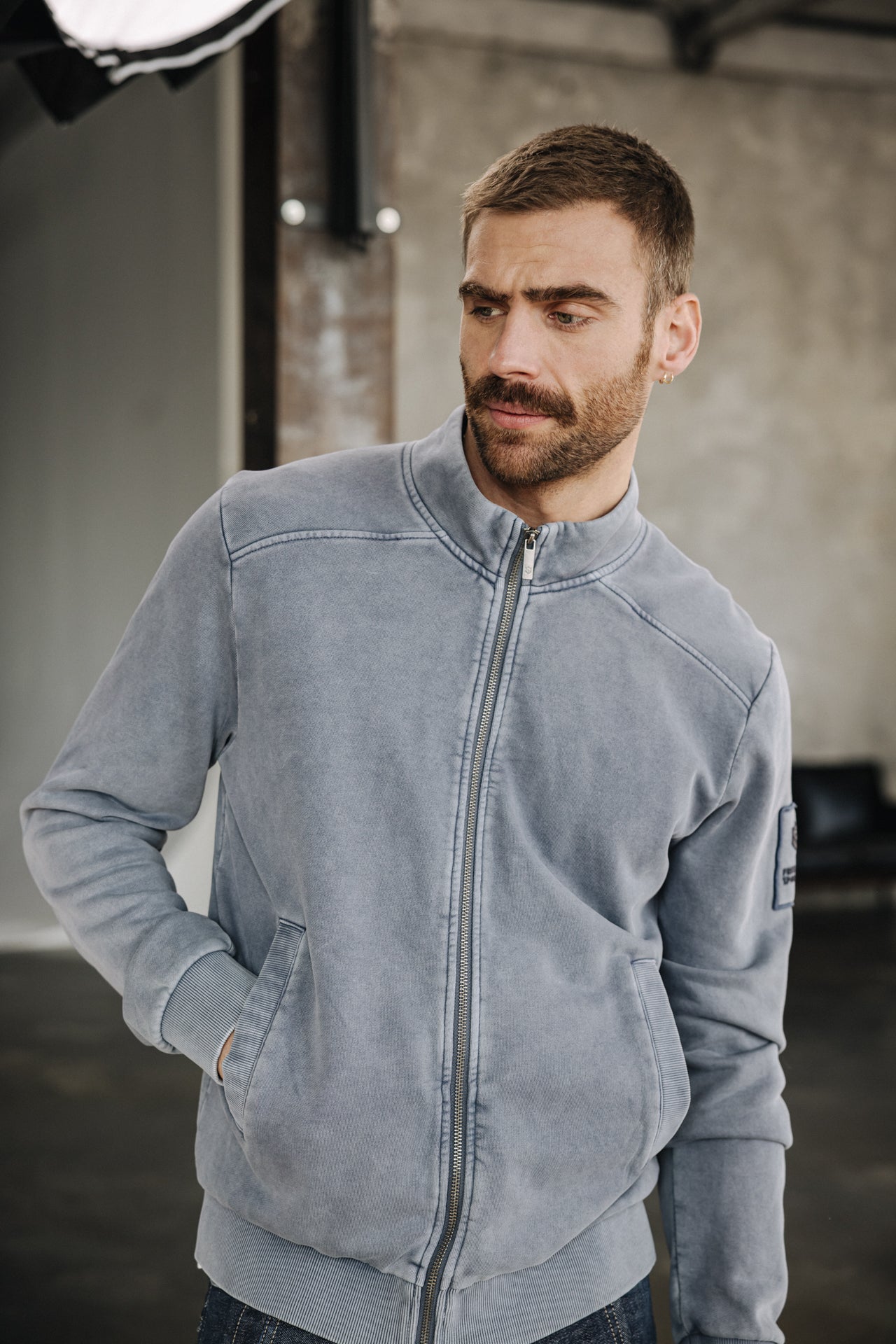 

Gilet zippé Homme Sully Snug vintage indigo | Freeman T. Porter
