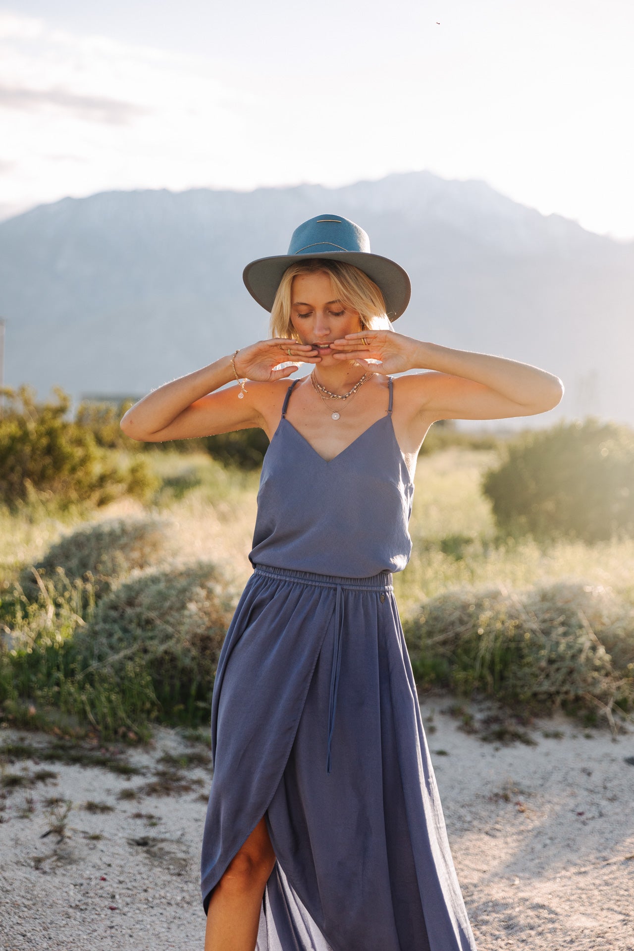 

Mujer Teri Lace vintage blue | Freeman T. Porter