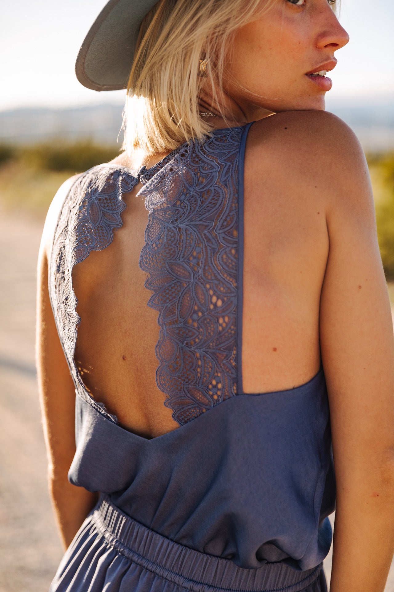 

Mujer Teri Lace vintage blue | Freeman T. Porter