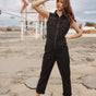 

Zipped jumpsuit Woman Martha Calvi black | Freeman T. Porter