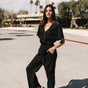 

Combinaison Woman Lisanne Plain Color black | Freeman T. Porter