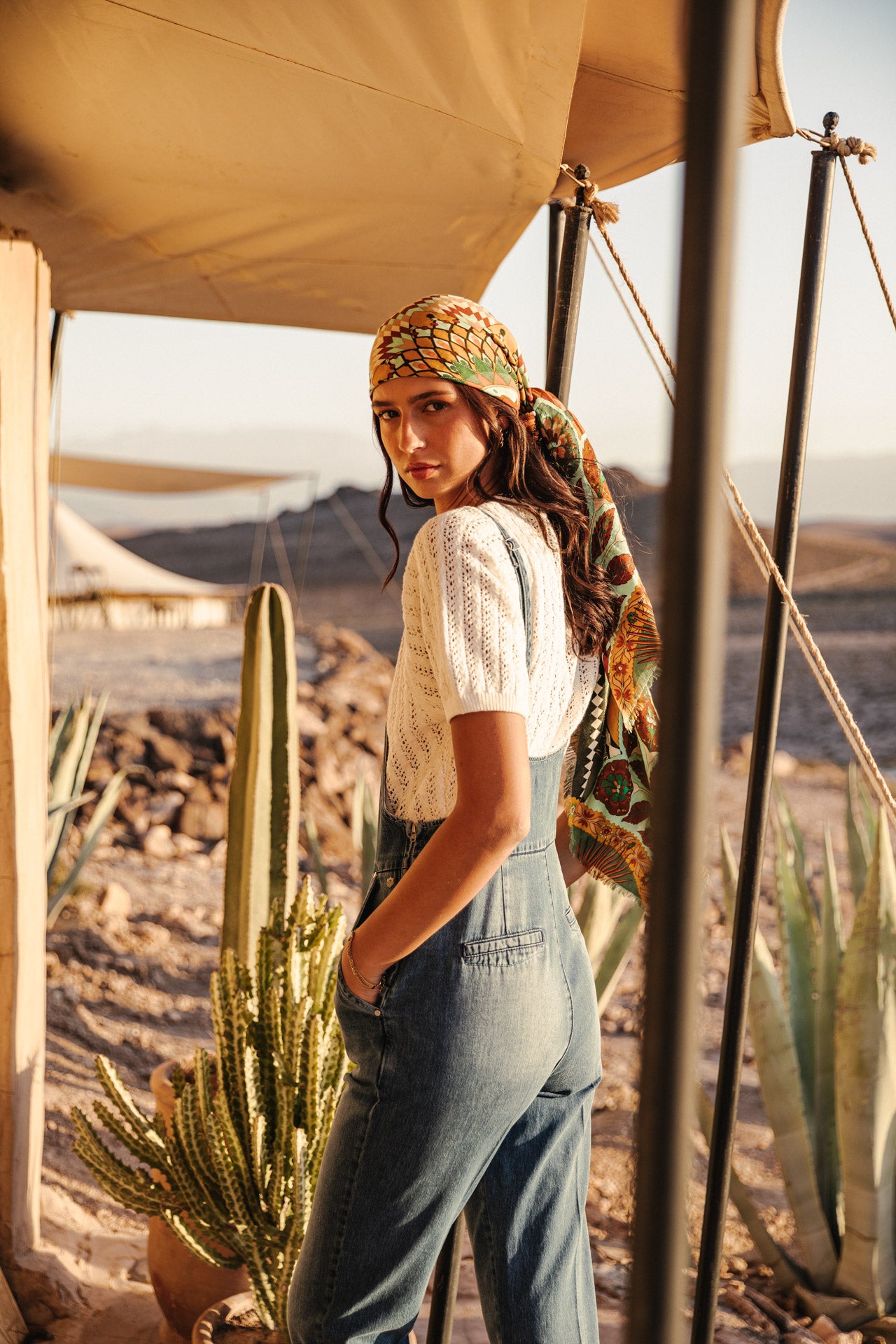 

Salopette Frau Thalie Denim milos | Freeman T. Porter
