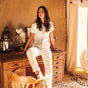 

Combinaison en denim Femme Tifany Andalousia off white | Freeman T. Porter