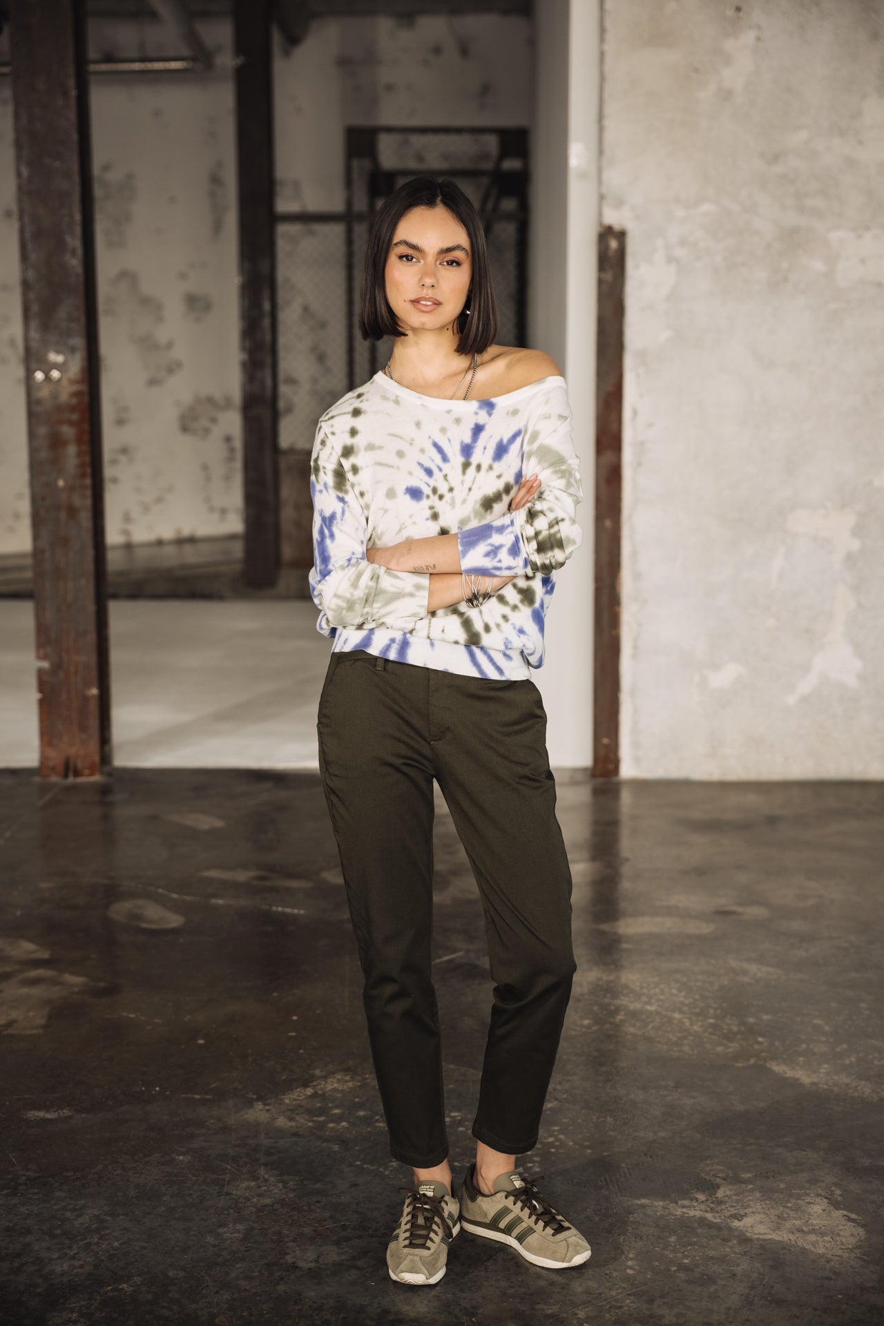 

Jersey de punto y corbata Mujer Tomily Snail blue | Freeman T. Porter