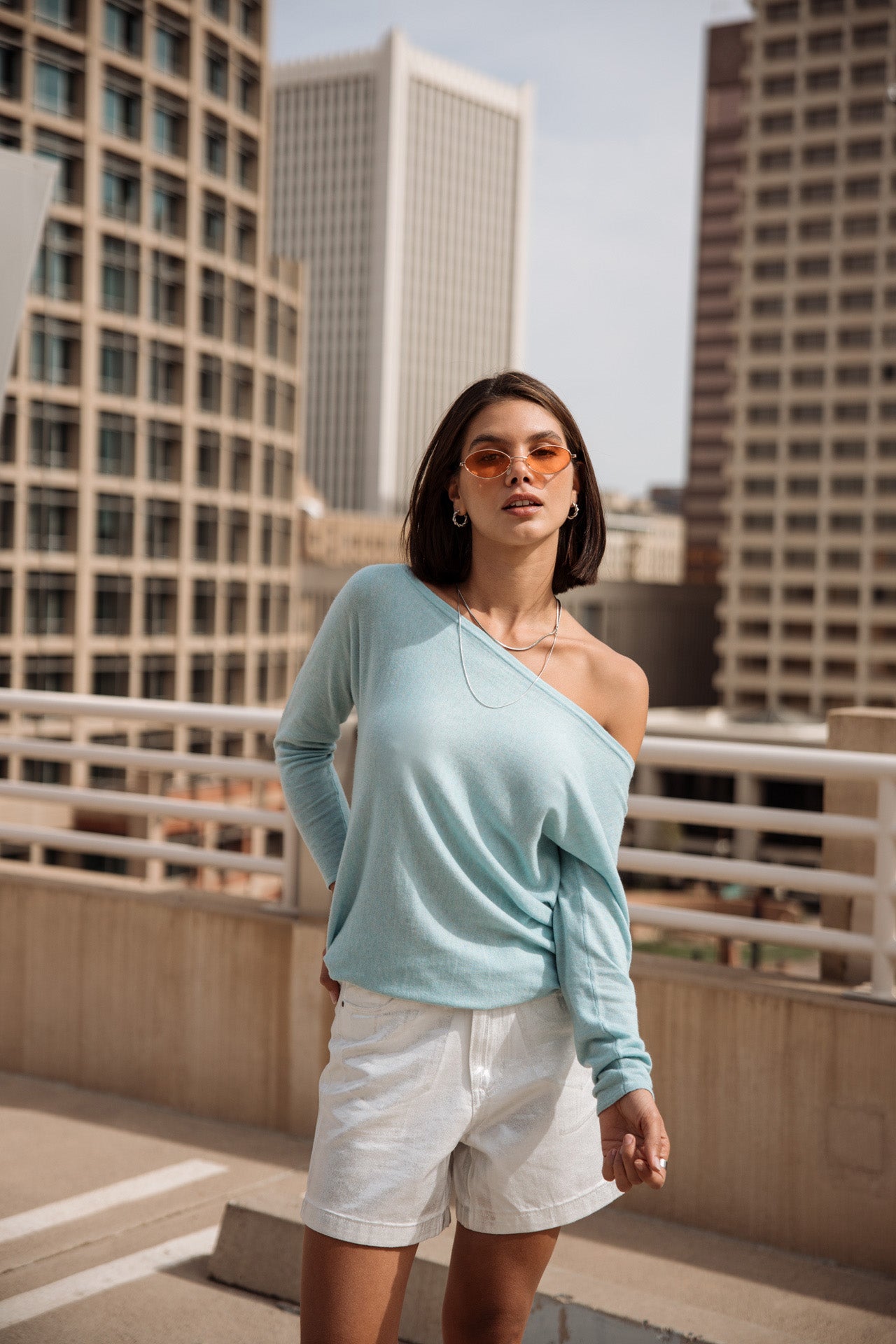 

Jersey con cuello barco Mujer Persia surf spray | Freeman T. Porter