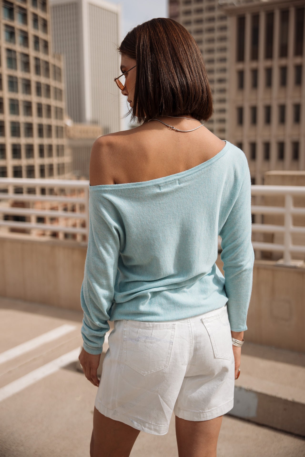

Jersey con cuello barco Mujer Persia surf spray | Freeman T. Porter