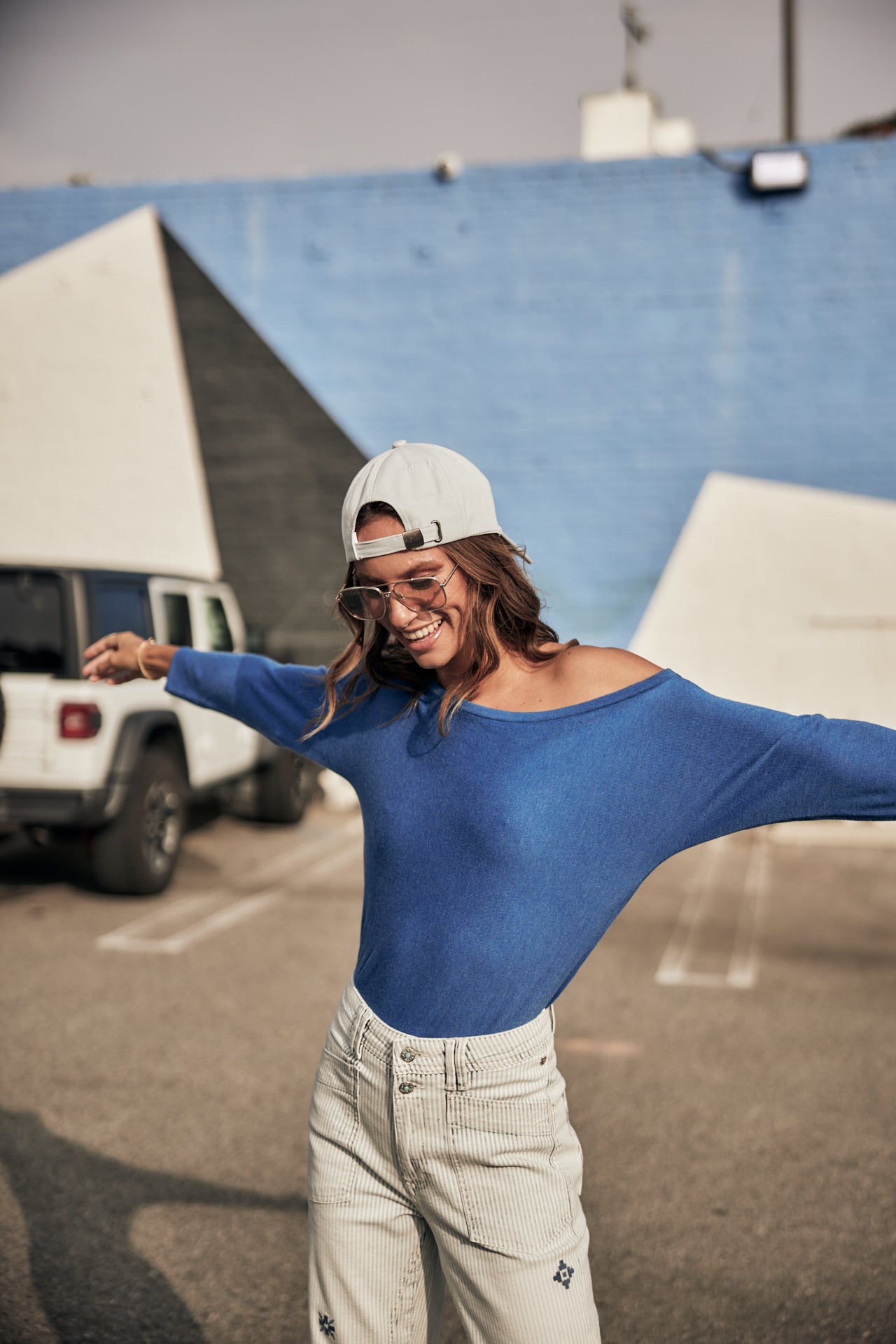 

Pull col bateau Femme Persia princess blue | Freeman T. Porter