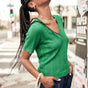 

Pull manches courtes Woman Polane jolly green | Freeman T. Porter