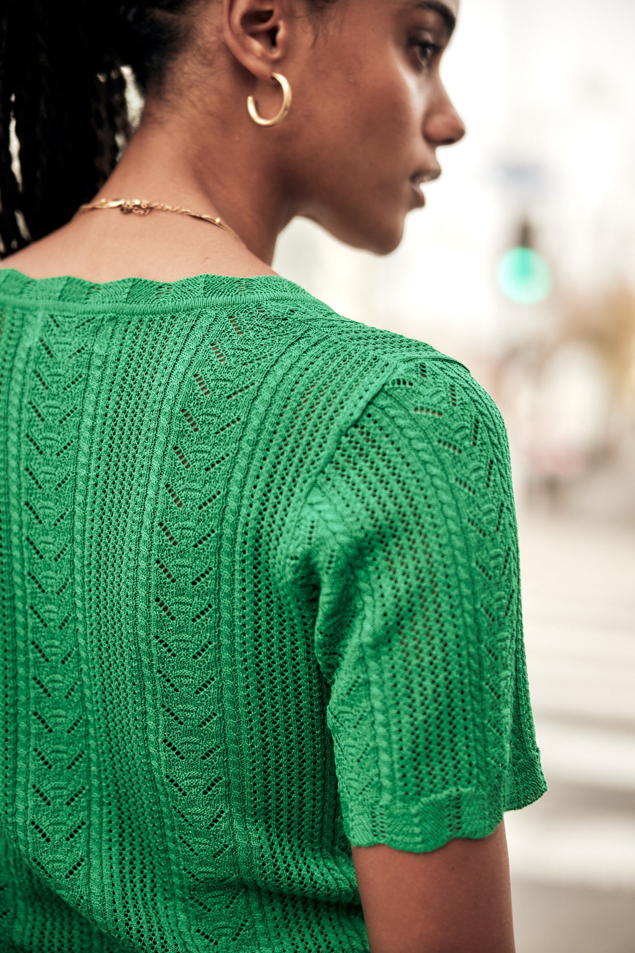 

Pull manches courtes Woman Polane jolly green | Freeman T. Porter