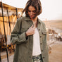 

Veste cargo Femme Maylis Wild light khaki | Freeman T. Porter