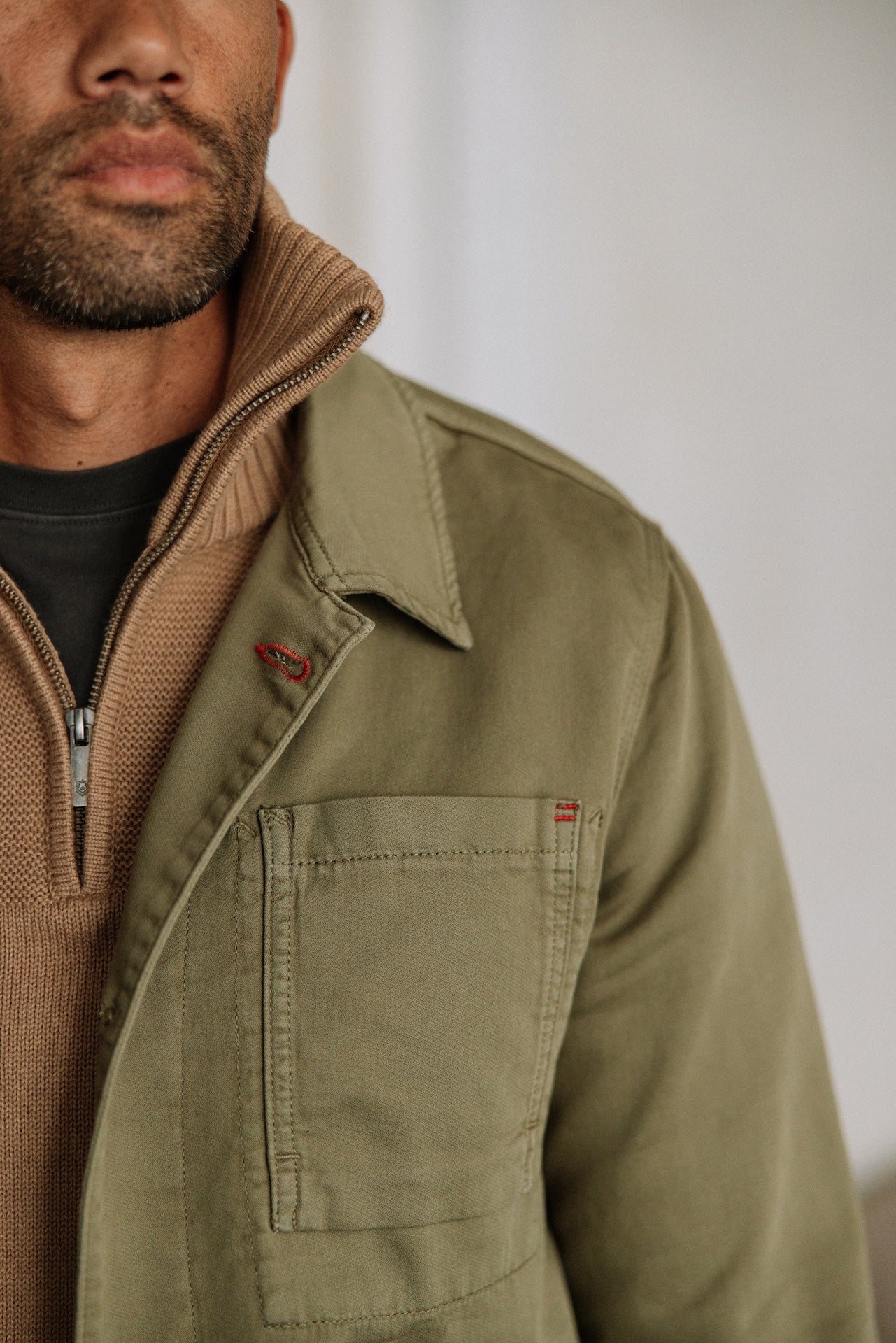 

Veste chemise Homme Luck Epic deep lichen green | Freeman T. Porter