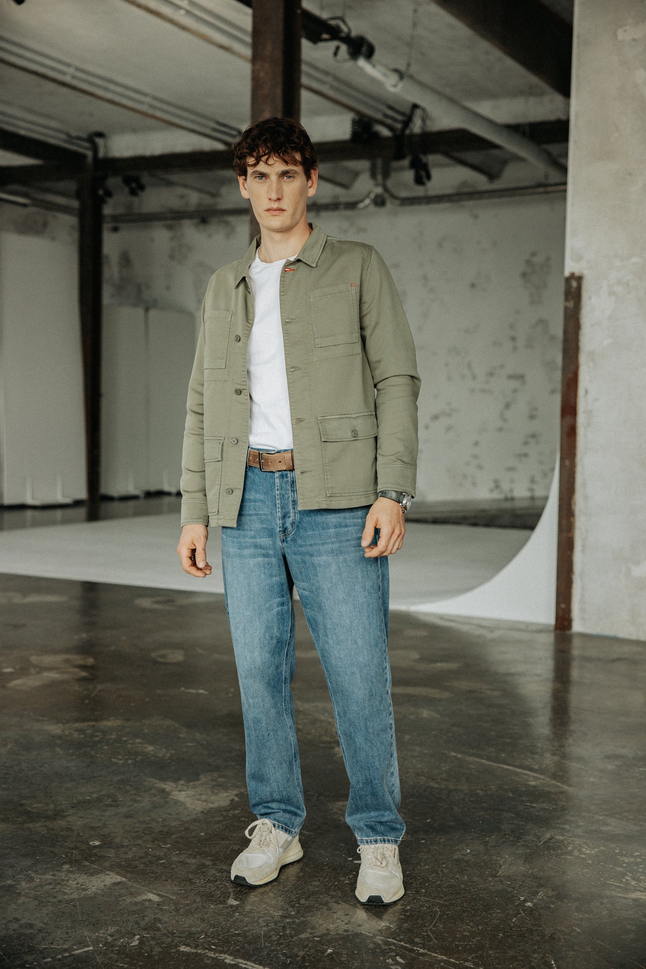 

Hemdenjacke Herren Luck Epic deep lichen green | Freeman T. Porter