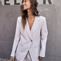 

Blazer large Femme Bernie Hiroshi lilac | Freeman T. Porter