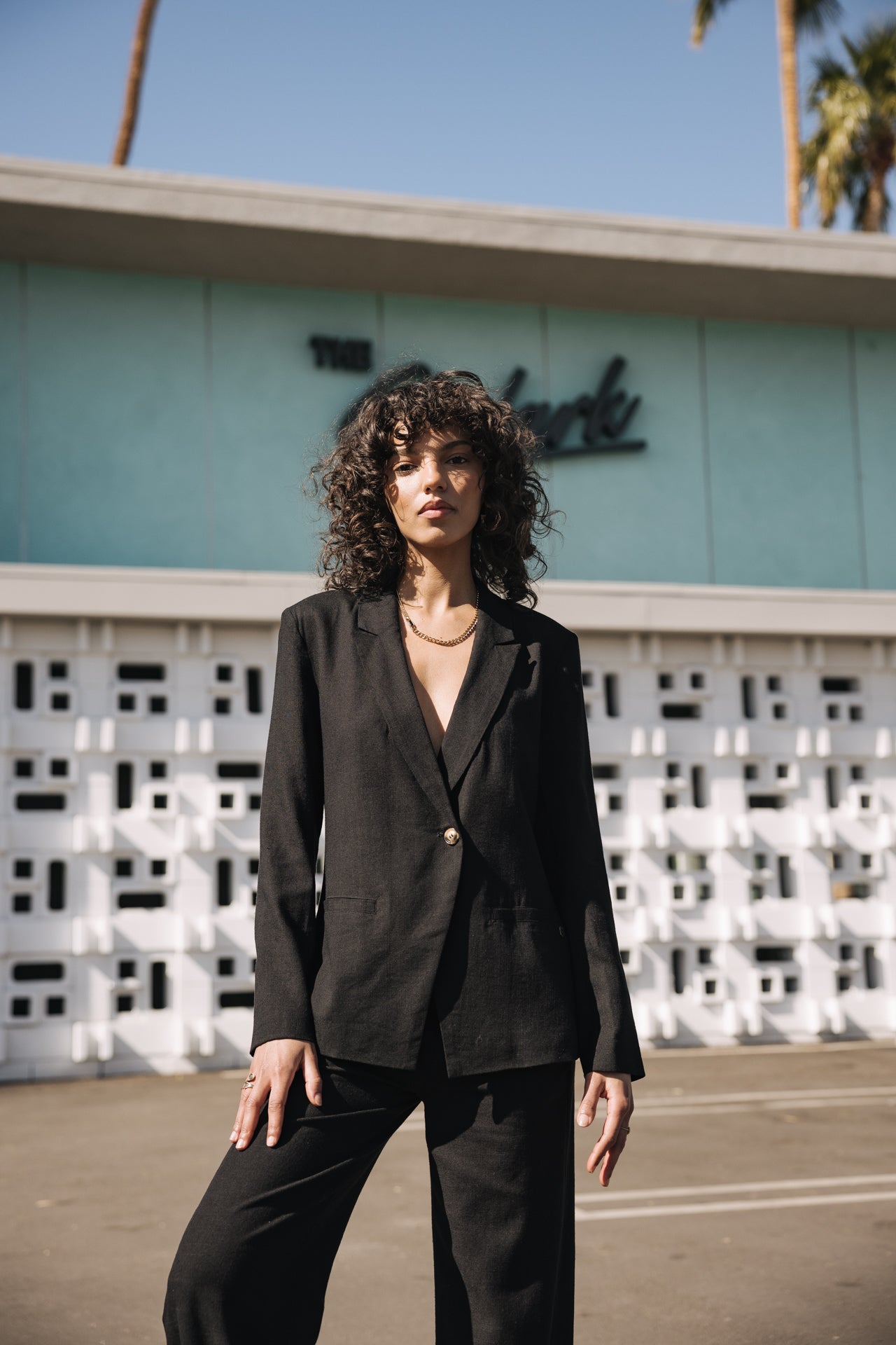   
            

Gerader Leinenblazer Frau Bernie black | Freeman T. Porter
          