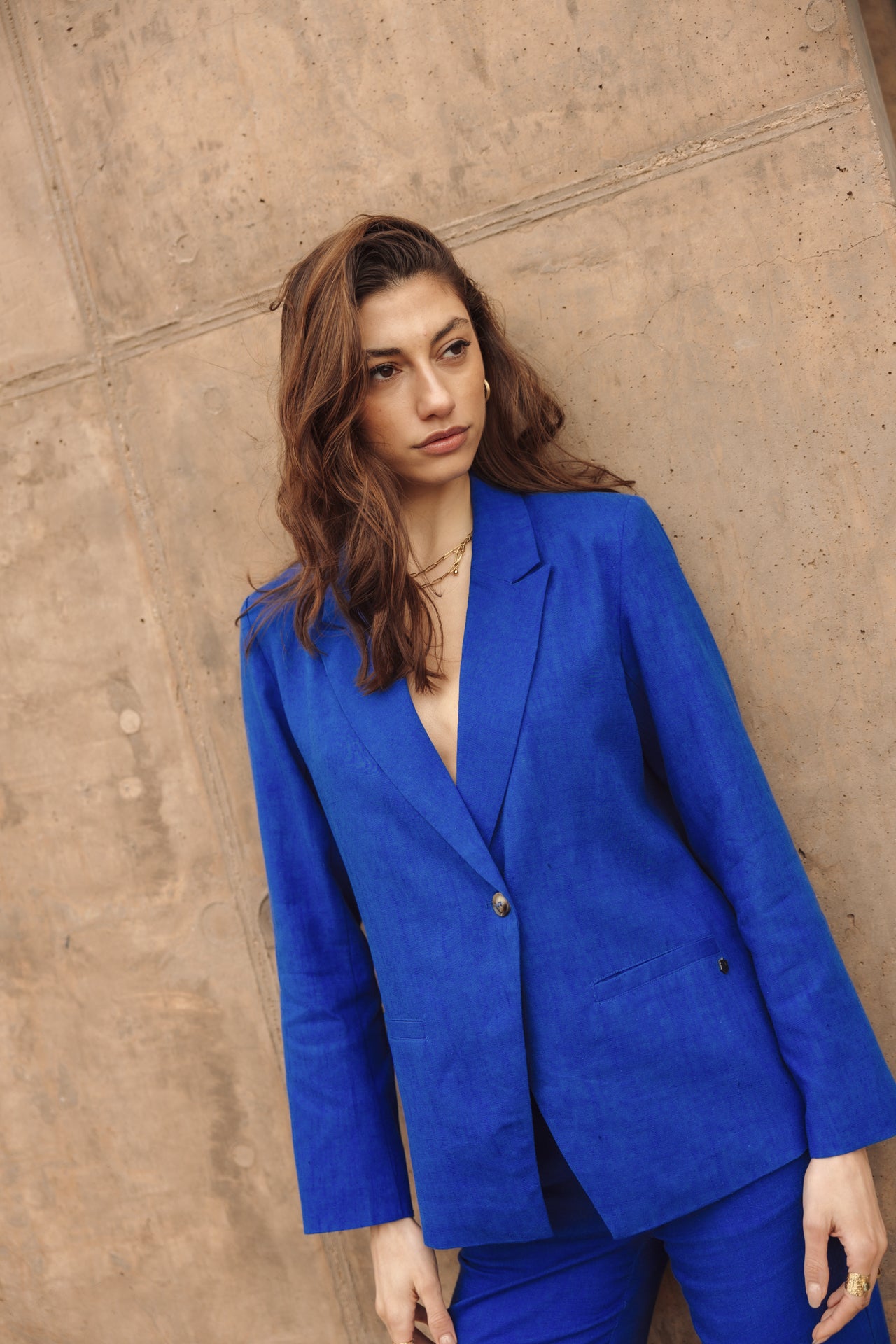   
            

Gerader Leinenblazer Frau Bernie dazzling blue | Freeman T. Porter
          