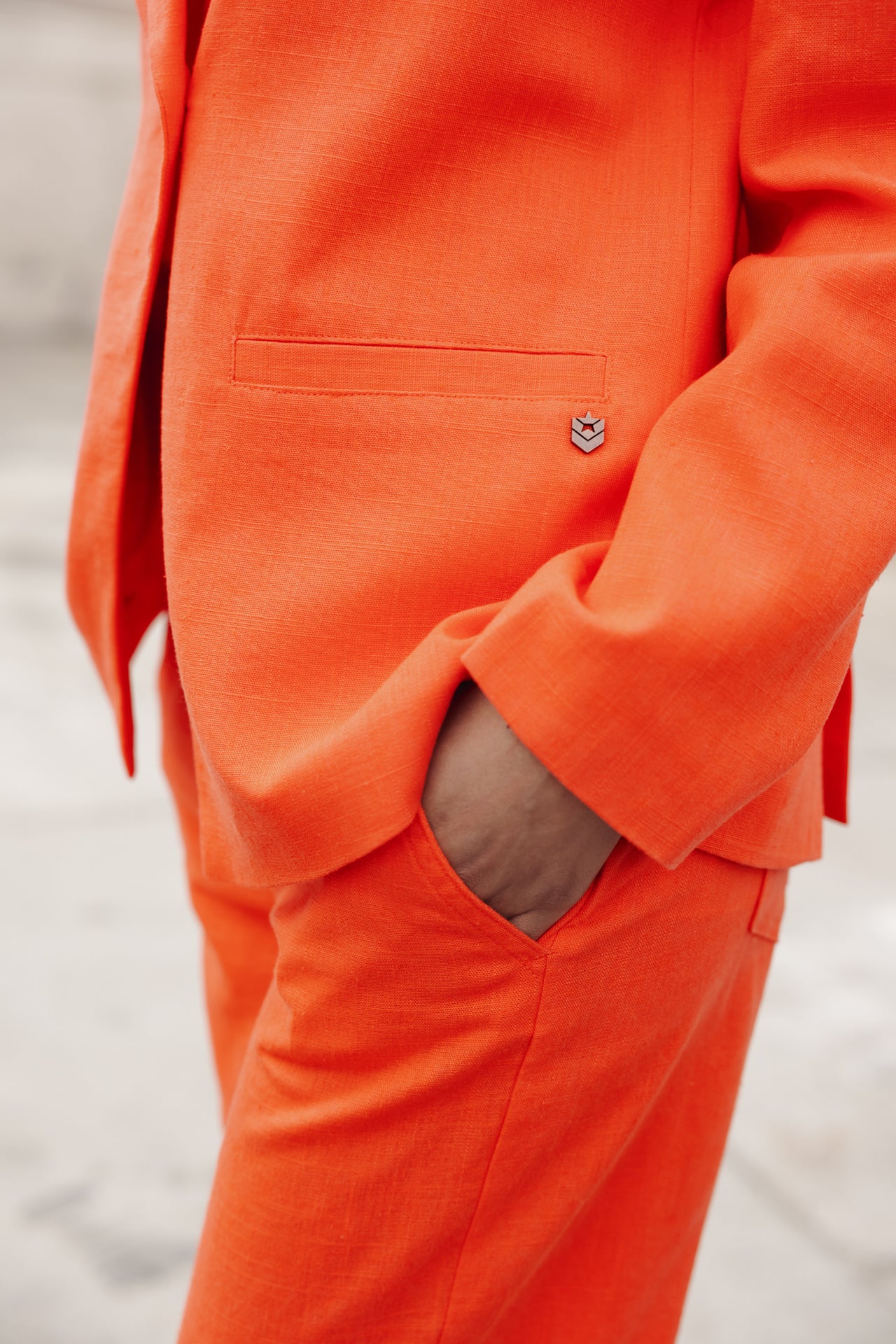 

Blazer droit en lin Femme Bernie tigerlily | Freeman T. Porter