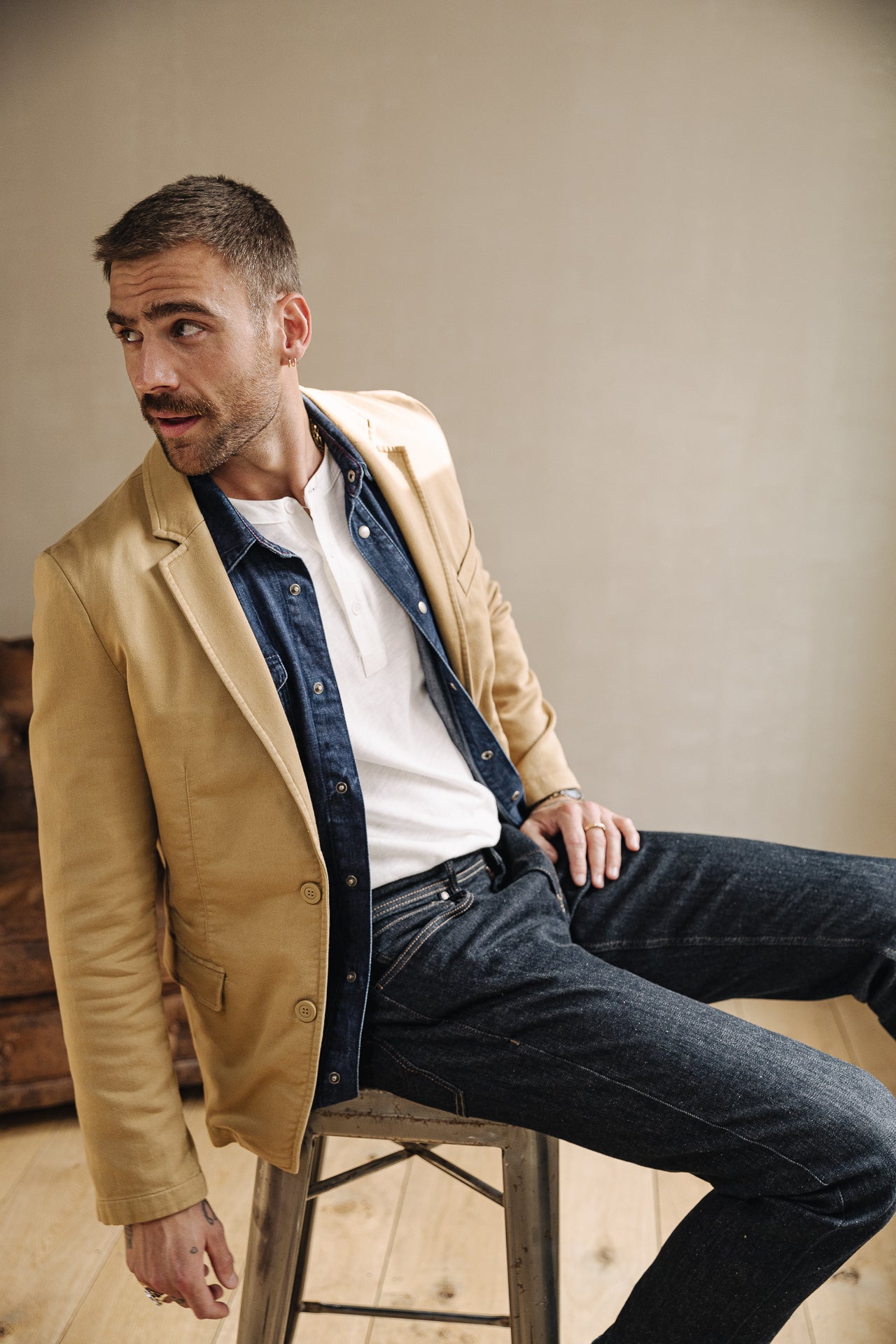 

Americana slim fit Hombres Barry Epic kelp | Freeman T. Porter
