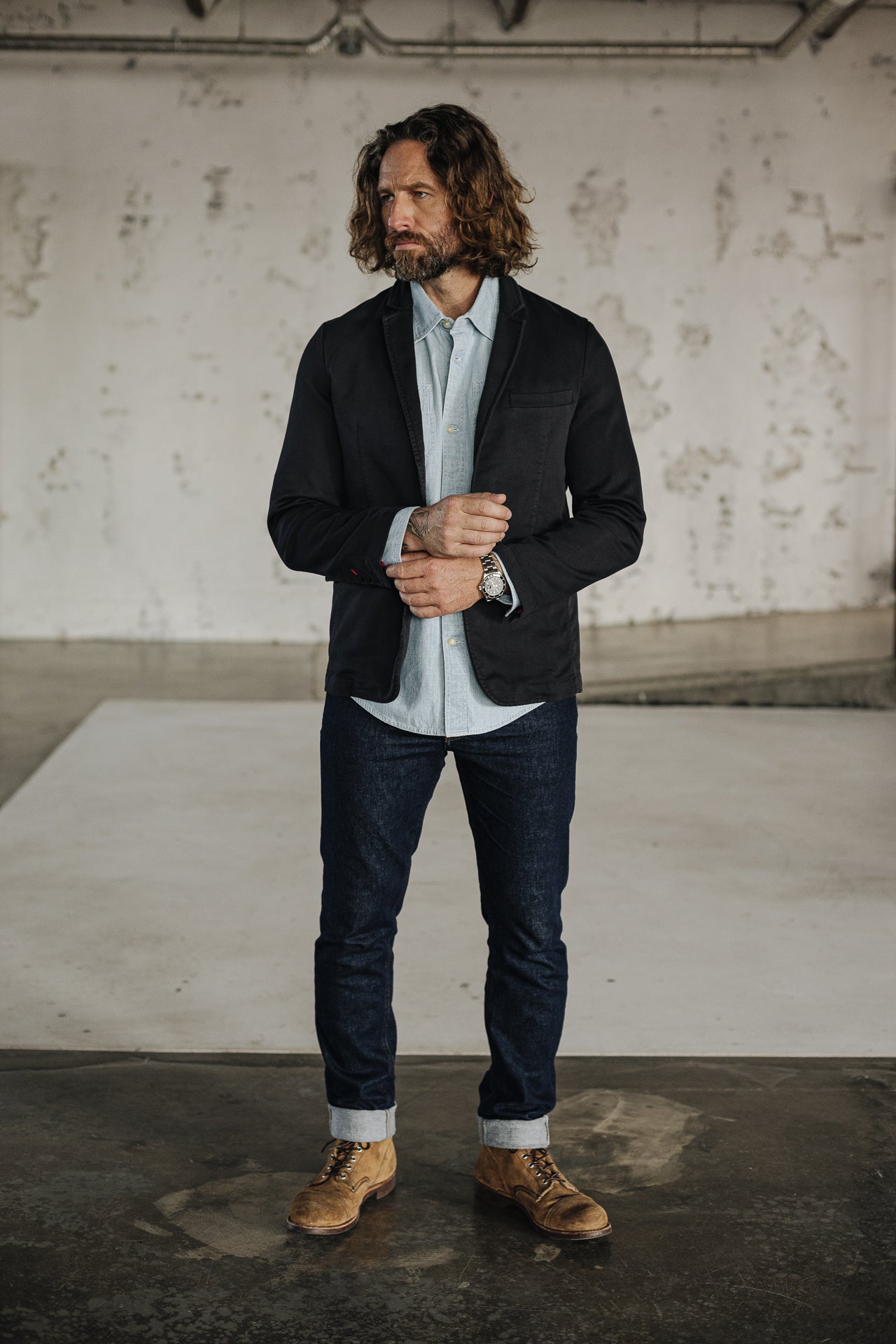 

Slim-fit blazer Men Barry Epic total eclipse | Freeman T. Porter