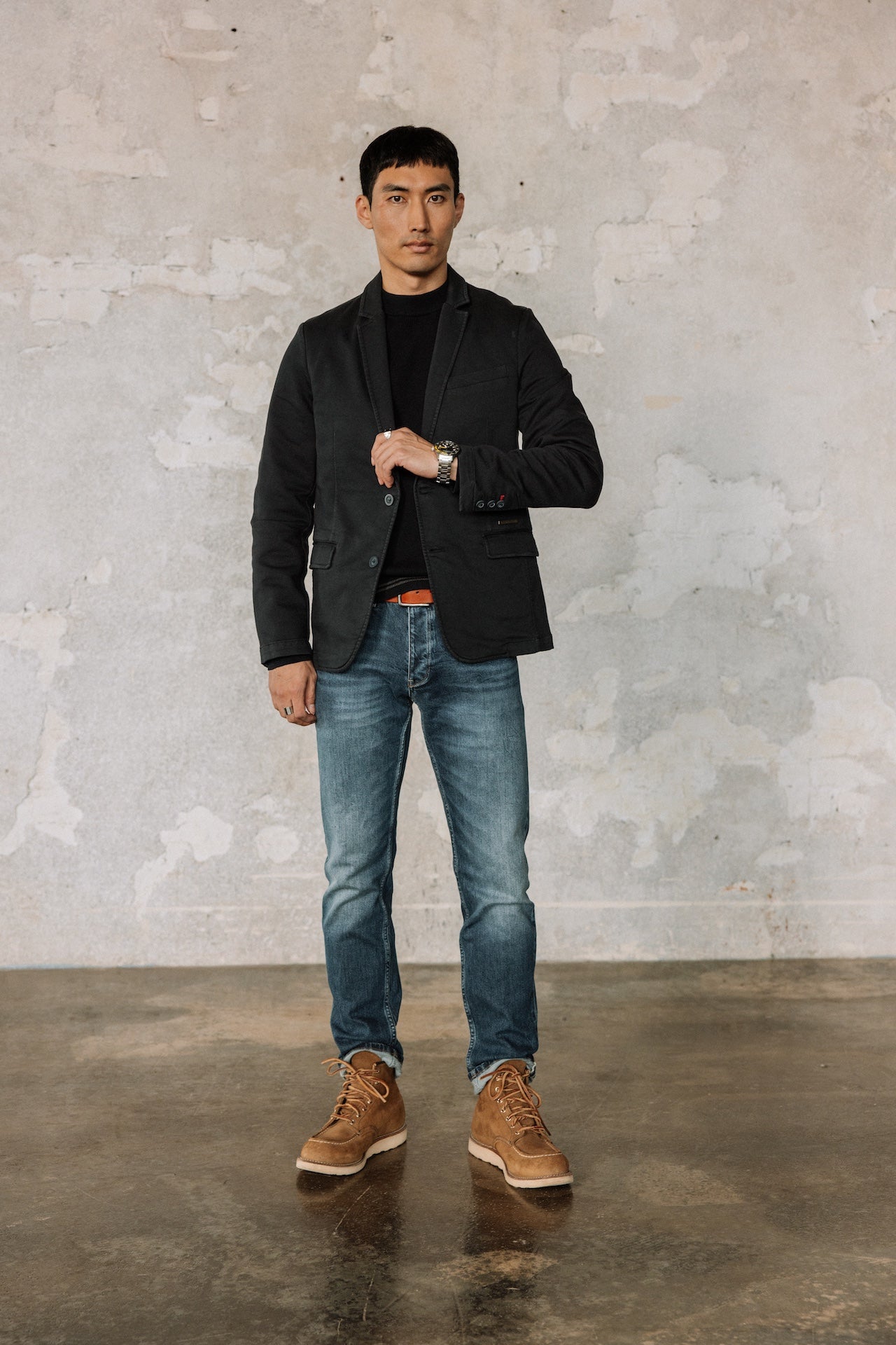 

Blazer cintré Homme Barry Epic total eclipse | Freeman T. Porter