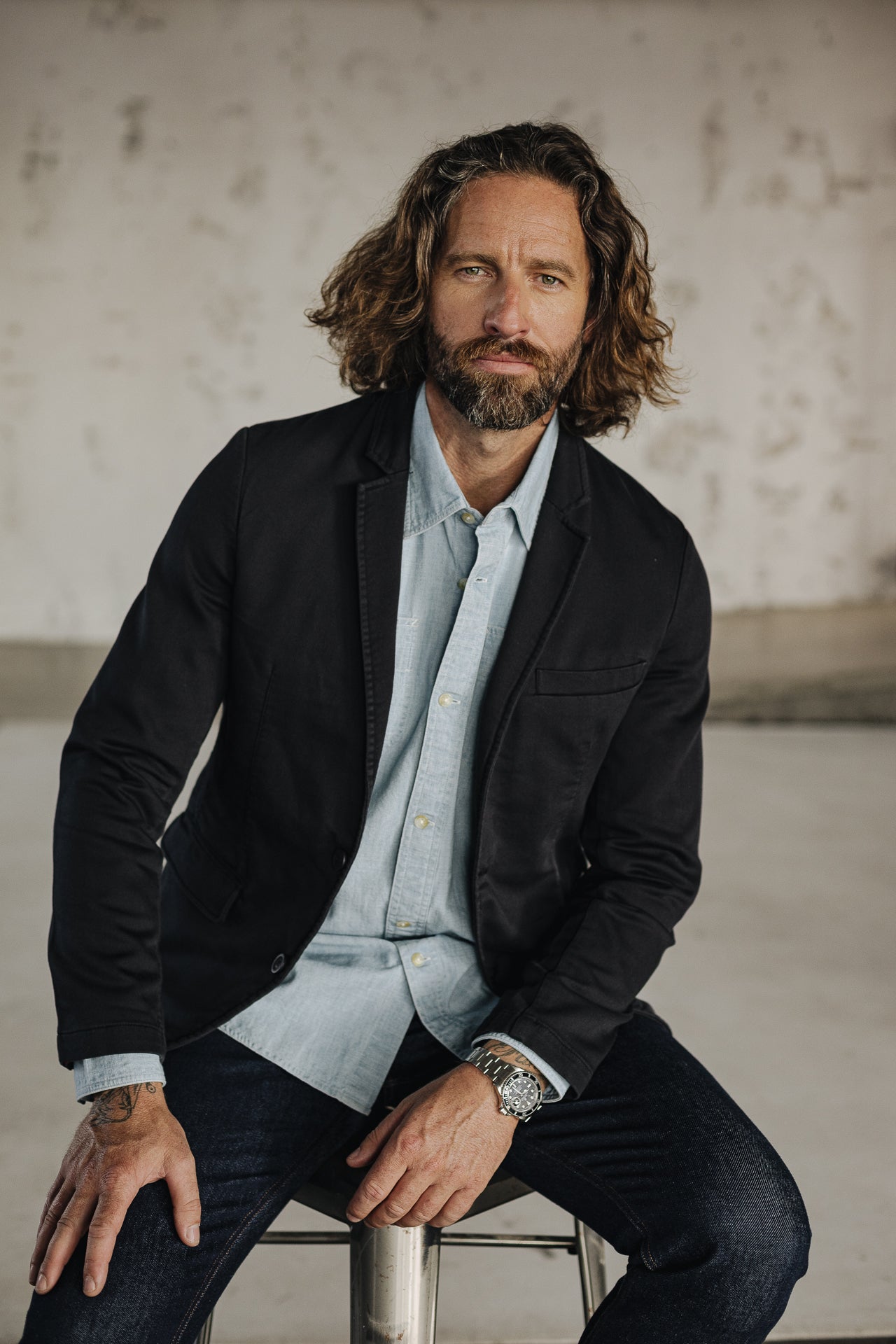 

Slim-fit blazer Men Barry Epic total eclipse | Freeman T. Porter