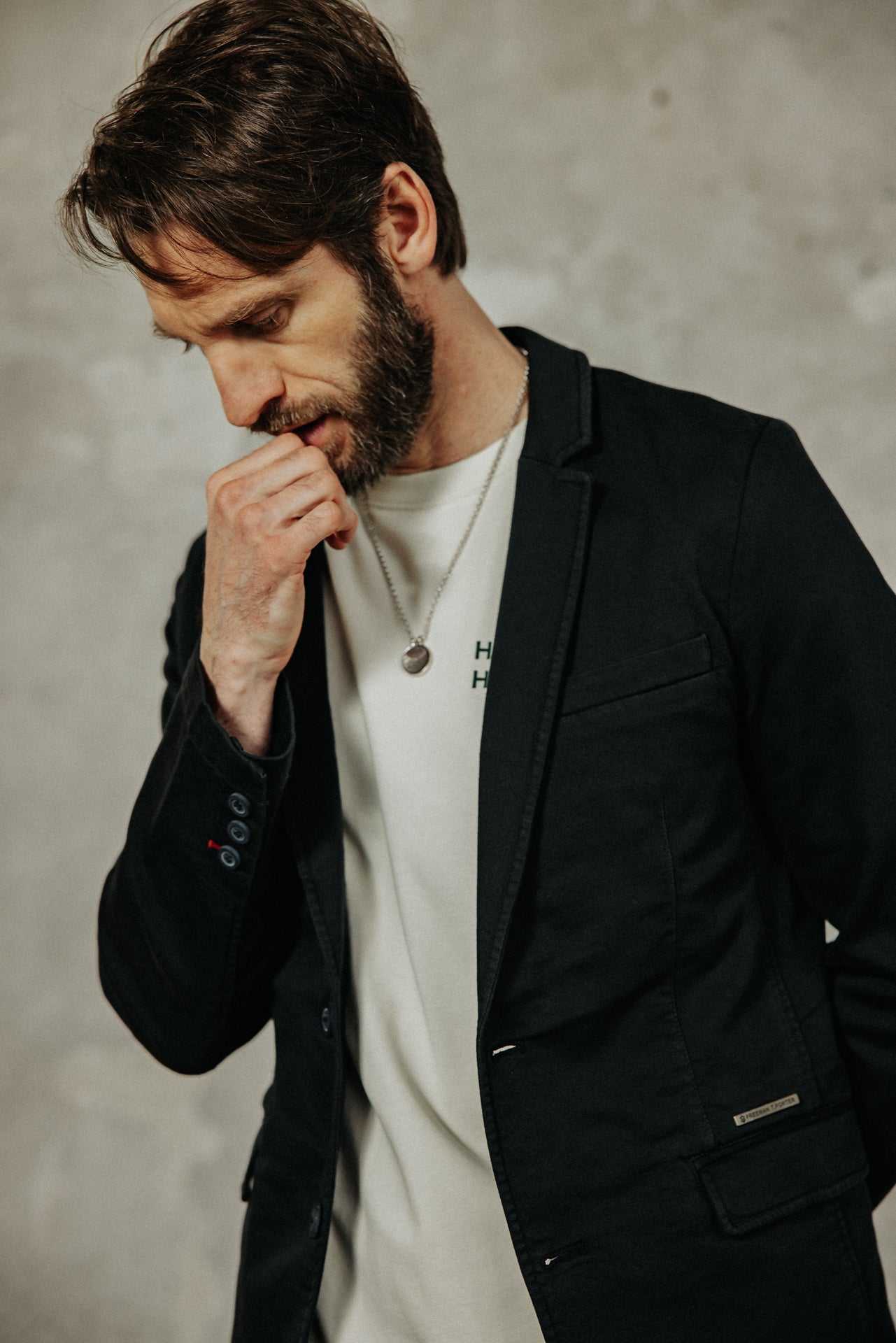 

Blazer cintré Homme Barry Epic total eclipse | Freeman T. Porter