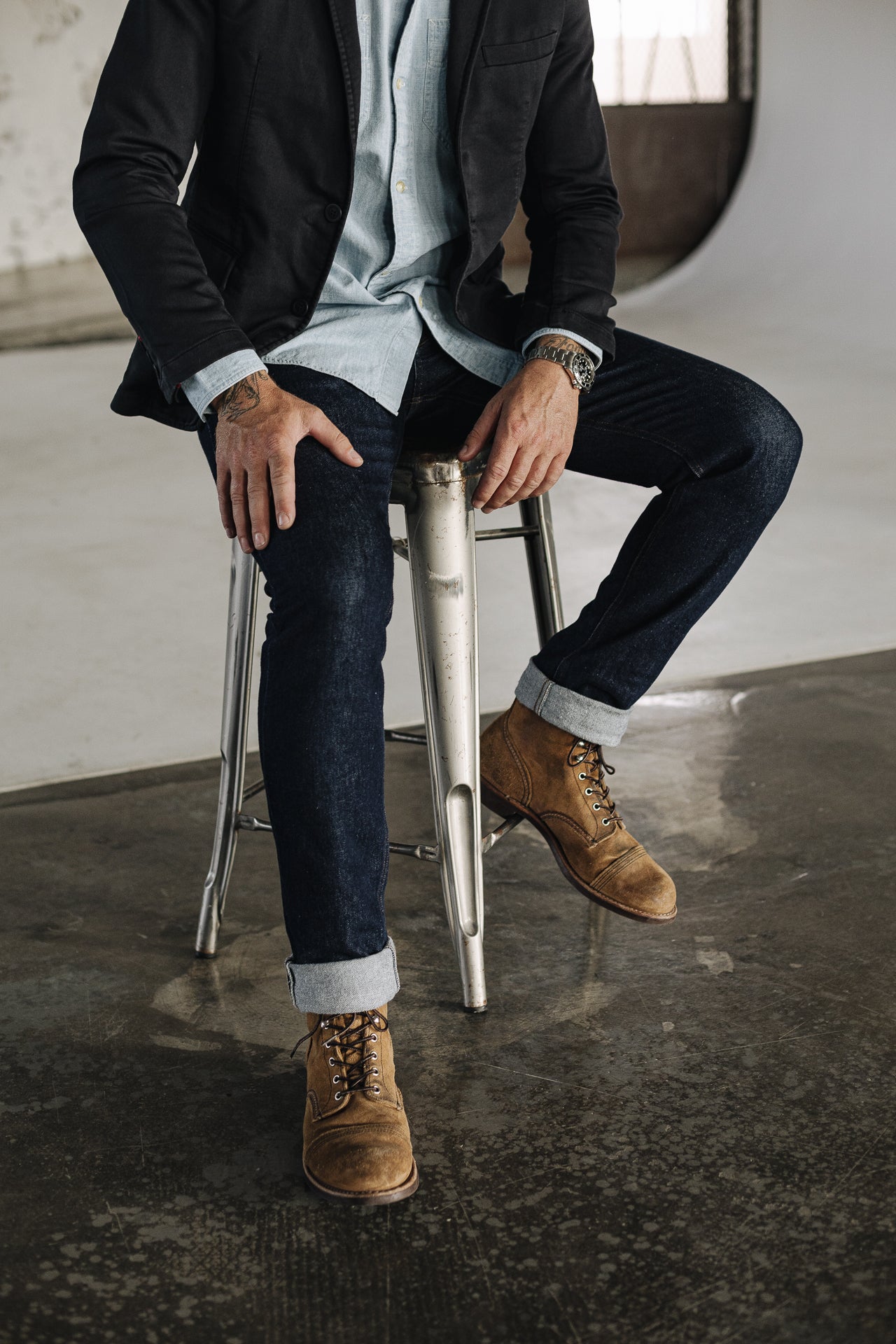 

Slim-fit blazer Men Barry Epic total eclipse | Freeman T. Porter