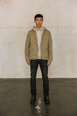

Taillierter Blazer Herren Barry Epic deep lichen green | Freeman T. Porter