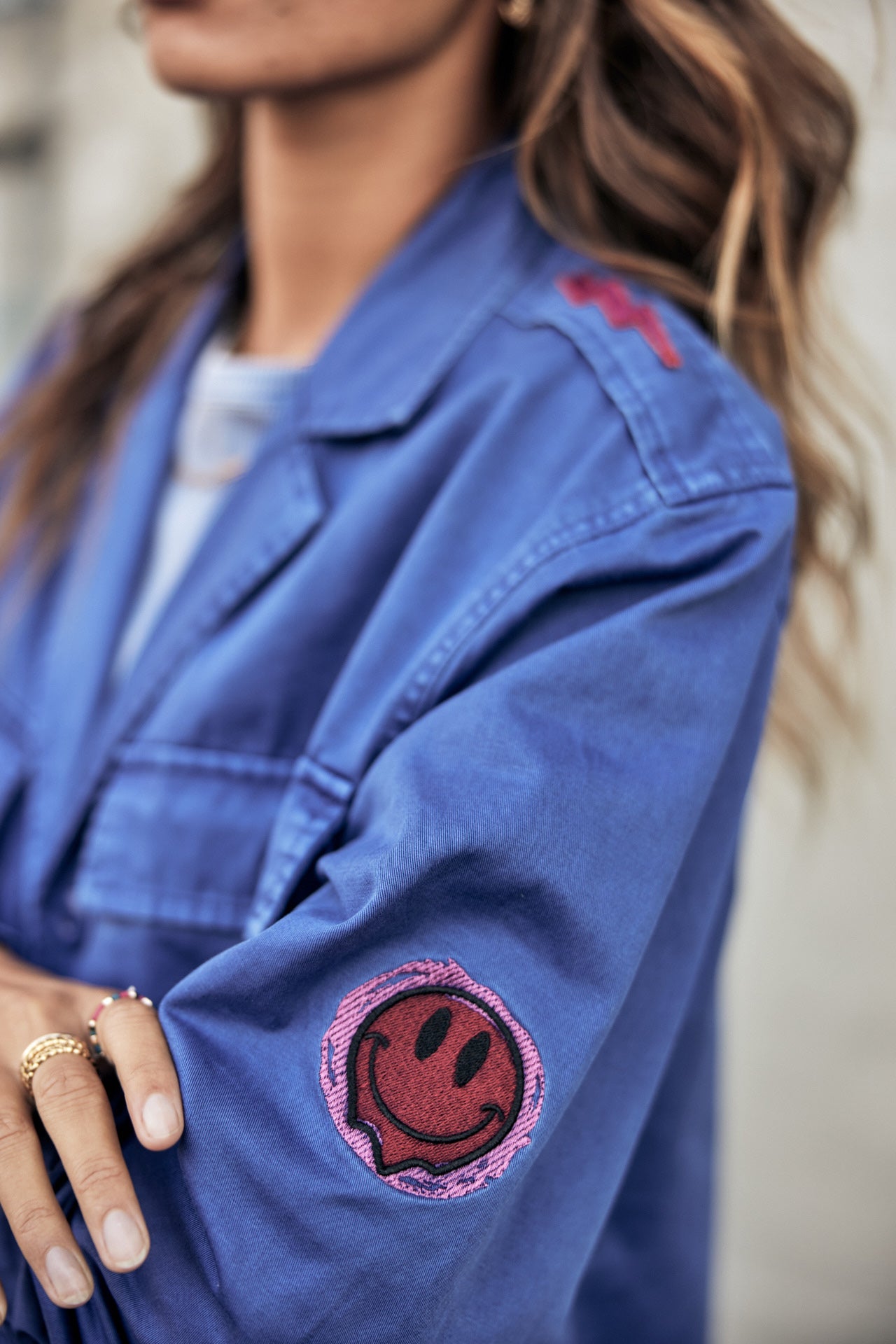 

Patch-Hemdjacke Damen Venty Patches 2 dazzling blue | Freeman T. Porter